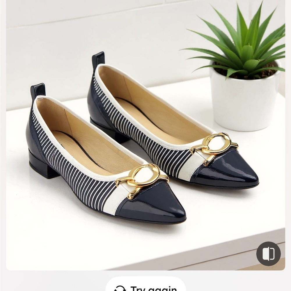 Brand new comfortable shoes with low heels